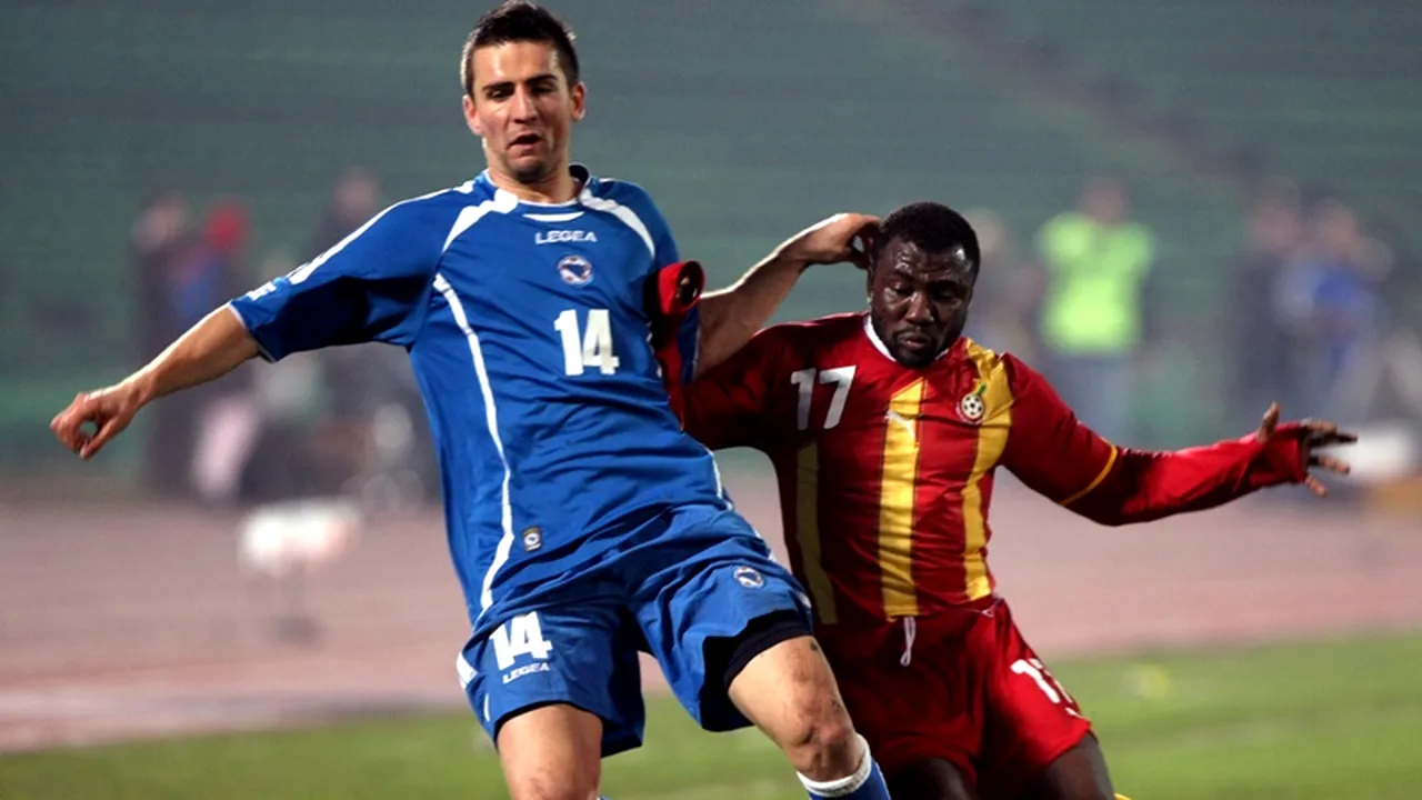 VIDEO** Muntari deschide scorul, Bosnia revine și câștigă cu Ghana!