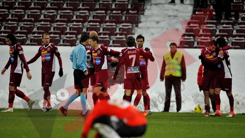 Revenire cu trei puncte cadou:** CFR Cluj - Ceahlăul 3-2! Ambele echipe au avut câte un gol anulat incorect pentru ofsaid