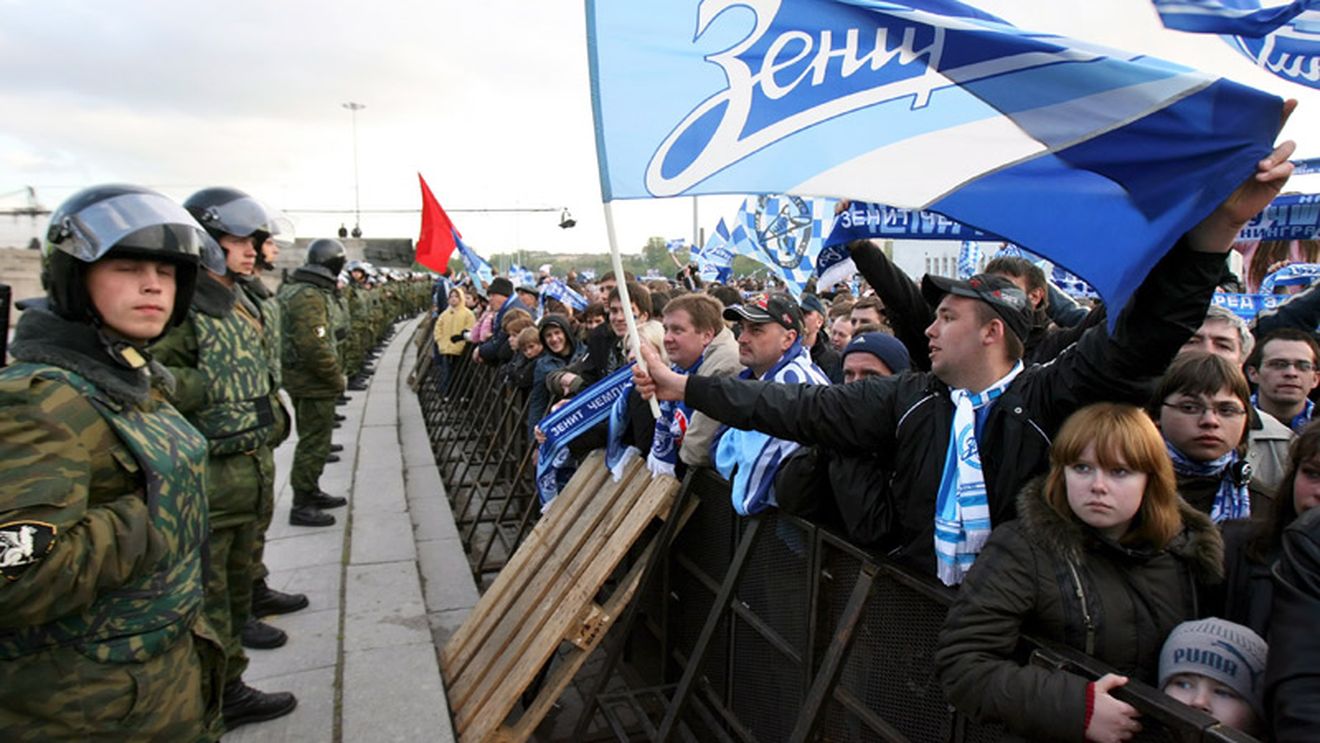 Peste 500 de arestări după Spartak - Zenit!