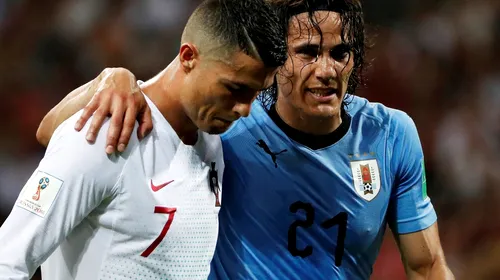 „Suntem doi, facem cât 11!”. Cavani trimite acasă campioana europeană! Ronaldo a fost inexistent, Suarez a reușit un assist genial. „Matadorul” s-a accidentat și e incert