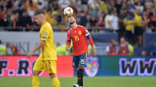 Sergio Ramos a dat calculele peste cap. Fundașul Spaniei a intrat în Top 10 cei mai buni marcatori din istoria echipei naționale a ibericilor 