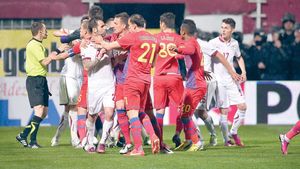 Giuleștiul, teatru de război la ultimul Rapid - Steaua. Din fericire, lucrurile au revenit la normal. Rada: "Nu mai sunt maneliști pe banca lor"