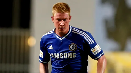 Chelsea l-a vândut pe Kevin de Bruyne la Wolfsburg pentru 20 de milioane â‚¬