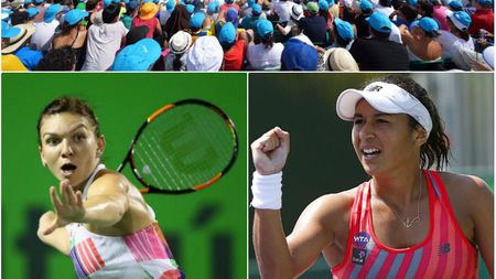 Obicei de mare jucătoare. Simona a jucat atât cât a trebuit pentru a se califica în sferturile de finală de la Miami: Halep - Watson 6-3, 6-4. Urmează Timea Bacsinszky