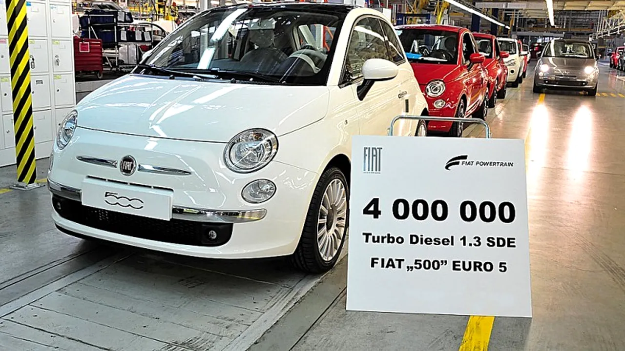 Un nou record Fiat:** 4 milioane de motoare 1.3 Multijet