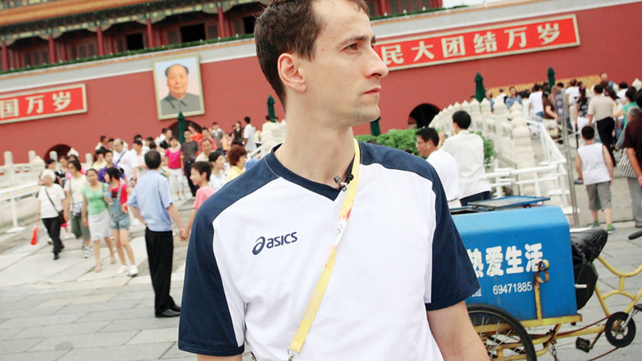 „En garde" în Tiananmen