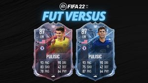 Foc sau gheață?! Gamerii pot alege între două carduri ale atacantului Christian Pulisic în FIFA 22