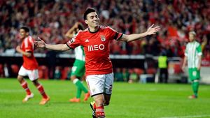 Argentinianul Nico Gaitan și-a prelungit contractul cu Benfica Lisabona