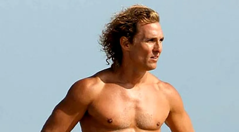 FOTO șocant!** Matthew McConaughey e de nerecunoscut! De ce a uitat de obsesia sa pentru sport