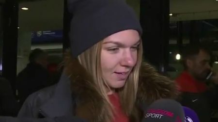 Simona Halep și-a făcut apariția la România - Olanda: "Am încredere în Contra! L-am văzut cum joacă tenis" 