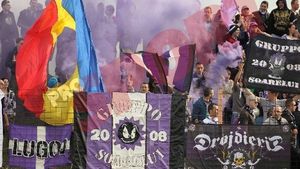 "Atmosferă de Liga Campionilor la un meci de liga a cincea!"** VIDEO Fanii timișoreni, lăudați de presa internațională