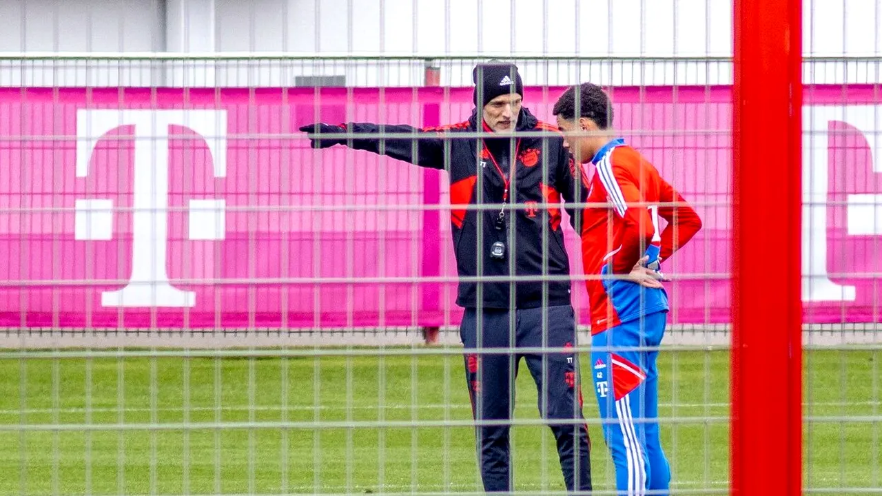Thomas Tuchel, criză de nervi la antrenamentul lui Bayern Munchen! Cum a fost surprins antrenorul „bavarezilor” după eșecul cu Mainz | FOTO