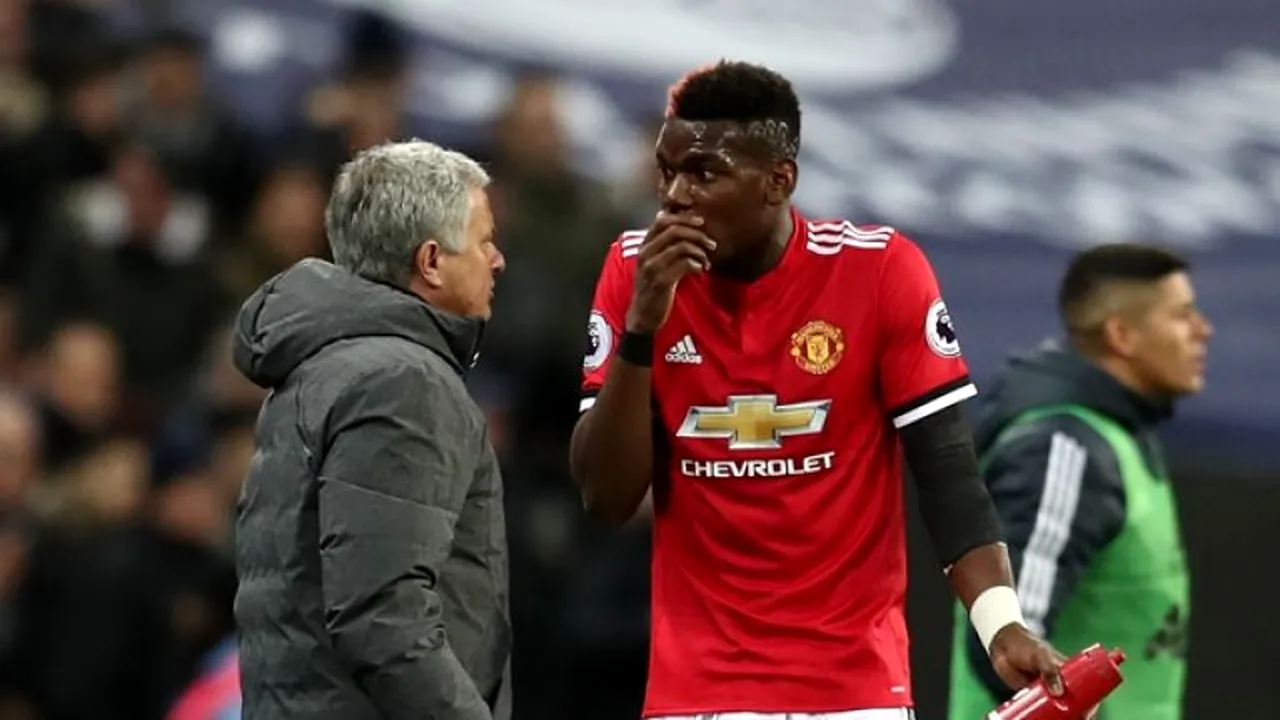 Paul Pogba a reacționat imediat după demiterea lui Mourinho. FOTO | Valul de critici l-a făcut să-și șteargă postarea