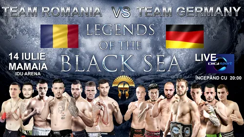 Blitzkrieg la Mamaia! Romania vs Germania la kickboxing – 14 iulie, ora 20:00. Unde poate fi urmărit evenimentul