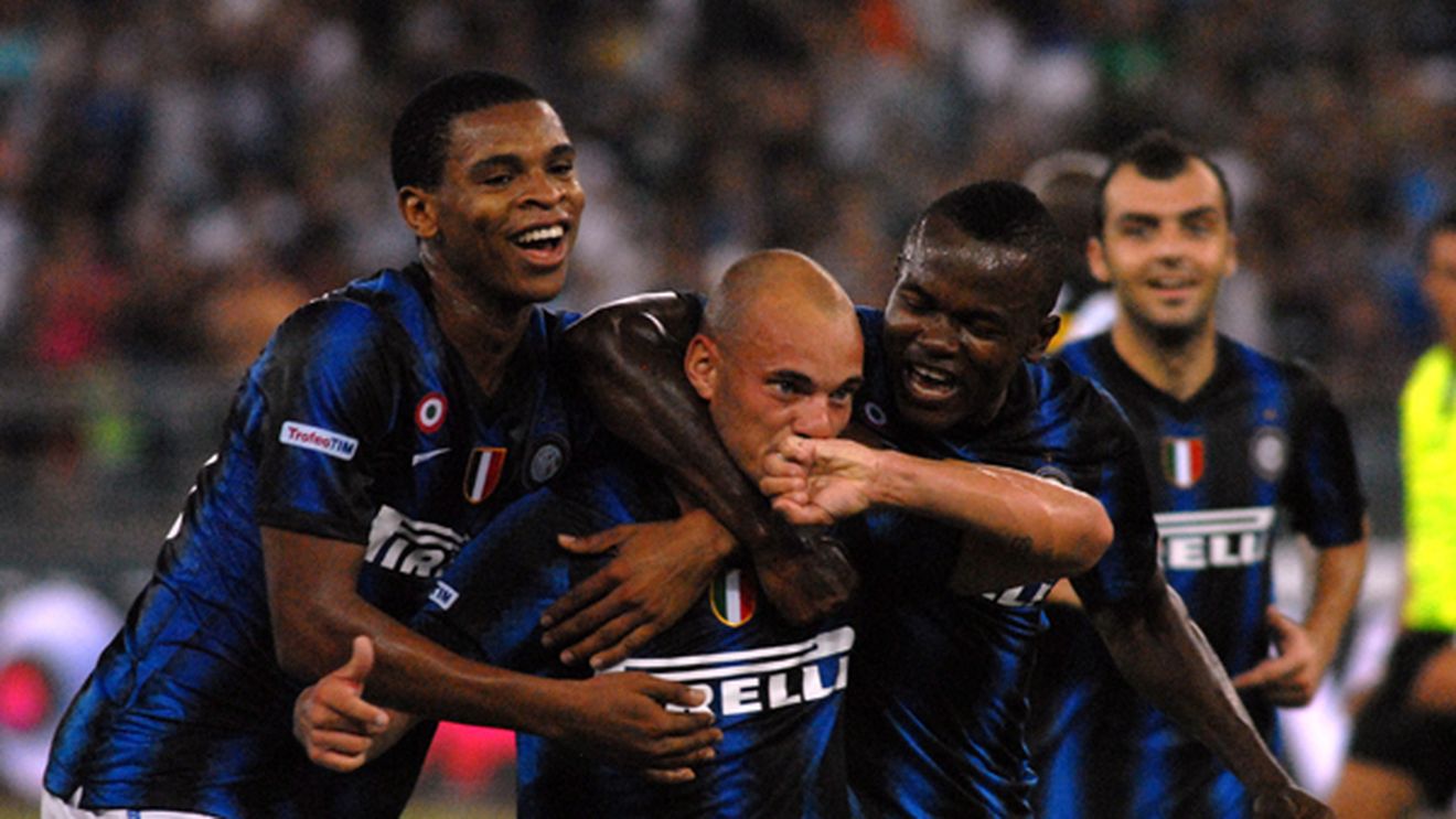 VIDEO** Eurogolul lui Sneijder i-a adus Interului trofeul TIM