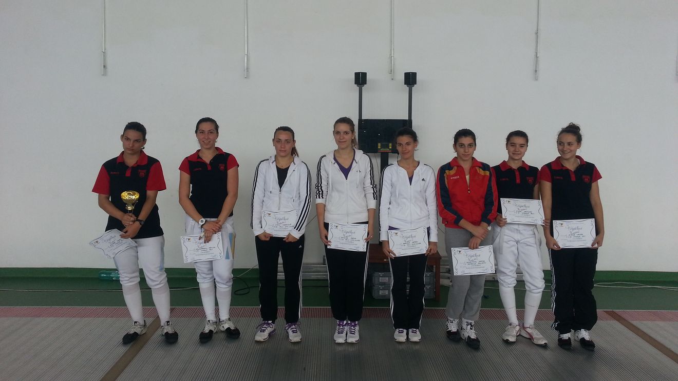 Maria Boldor a câștigat Cupa României la floretă senioare