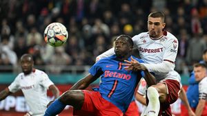 Gigi Becali a pus tunurile pe Joyskim Dawa. Ce greșeală a făcut în FCSB - Rapid 3-3