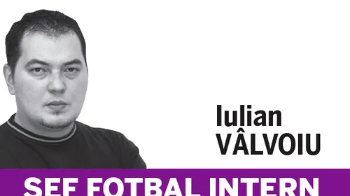 Editorial Iulian Vâlvoiu: O Reală dezamăgire
