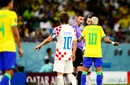 Croaţia – Brazilia 0-0, Live Video Online, în sferturile de finală de la Campionatul Mondial din Qatar. Meciul se joacă pe contre!
