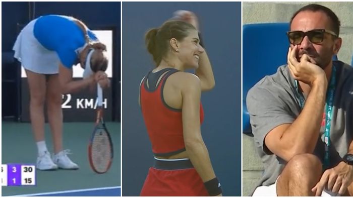 Cum a fost surprins Ion Țiriac Jr. la turneul de la Dubai, în timpul meciului nebun dintre Sorana Cîrstea și Donna Vekic! Imagine neașteptată cu iubitul jucătoarei de tenis. FOTO