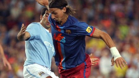 VIDEO** Ibrahimovic nu s-a "lipit" de gol la debutul pe Nou Camp