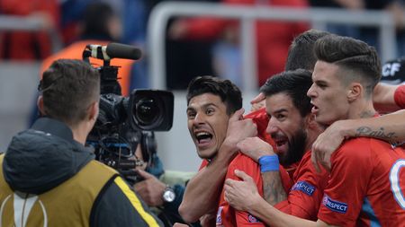 CA-LI-FI-CA-RE! FCSB - Beer Sheva 1-1. În primăvara europeană cu lacrimile lui Alibec. Echipa lui Dică a pătruns în 16-imile Europa League după un meci în care Coman a profitat de o eroare mare a oaspeților 