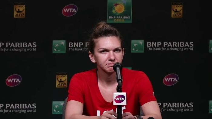 Simonei Halep nu îi place melodia care a reprezentat România la Eurovision! Cum a reacționat când italienii i-au pus "Yodel It!" la conferința de presă