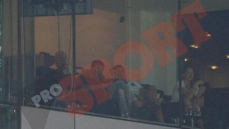 Cristi Borcea a privit meciul cu "U" din umbră! Unde a stat fostul acționar