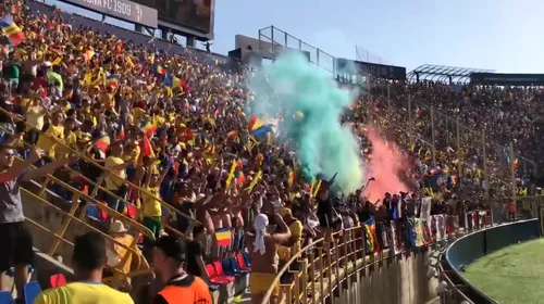 România U21 – Germania U21 | Atmosferă senzațională făcută de suporterii naționalei! VIDEO superb de pe stadionul din Bologna