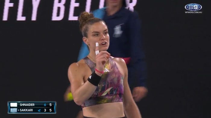 Maria Sakkari, reacție „de cartier" la Australian Open! Grecoaica și-a amenințat adversara: „Dacă mai țipă o dată în fața mea..." | VIDEO
