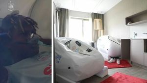 De ce stau fotbaliștii spanioli de sute de milioane de euro într-un cort, la EURO! Ce proprietăți speciale are