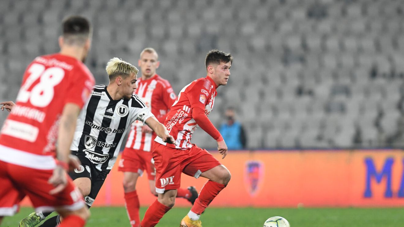 U Cluj - UTA Arad 0-0, în etapa 20 din Superliga | Ambele formații rămân pe locuri retrogradabile!