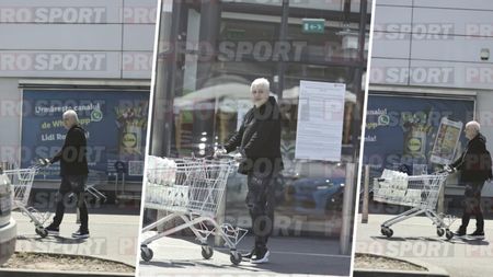 Marius Șumudică i-a lăsat cu gura căscată pe angajații de la Lidl. Cu ce și-a umplut căruciorul