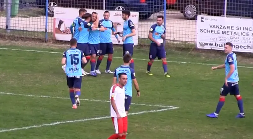 VIDEO | Chindia defilează!** Hattrick Neguț și victorie la scor la Balotești, acolo unde nu câștigase niciodată în Liga 2