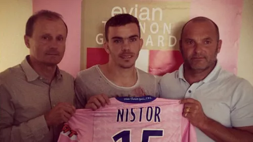 Dan Nistor l-a înlocuit pe Sougou în eșecul lui Evian la Lille