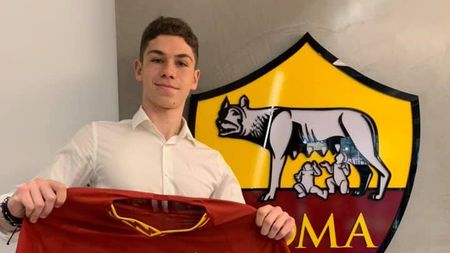 Un junior român a semnat cu AS Roma! Patrick Gânțe este noua speranță a clubului giallorosso | FOTO