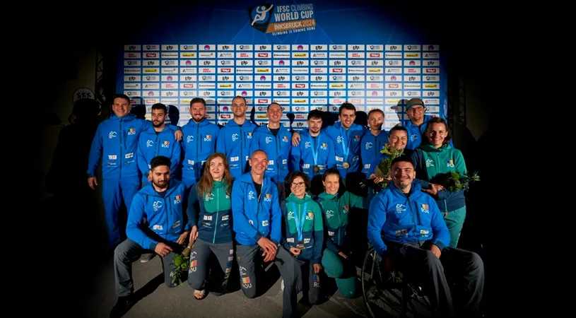Lotul național de Paraclimbing, 5 medalii pentru România la Cupa Mondială de la Innsbruck! Se pregătesc de Jocurile Paralimpice din 2028 de la Los Angeles