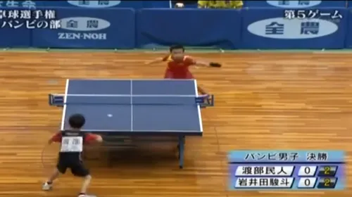 VIDEO | Fascinant. Cum joacă tenis de masă doi japonezi în vârstă de 6 ani și cum sunt antrenați pentru a deveni campioni