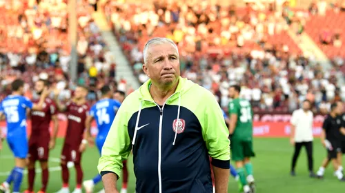 Dan Petrescu l-a făcut praf pe fotbalistul pe care Gigi Becali era gata să plătească 4.000.000 de euro! Cine l-a dezamăgit după CFR Cluj – Maccabi Petah Tikva 1-0