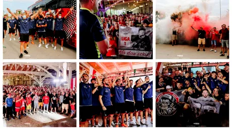 FOTO și VIDEO | Aradul și-a sărbătorit campionii! Utiștii le-au prezentat fanilor trofeul Ligii 2 într-o seară de gală, în care s-a vorbit inclusiv despre Europa!