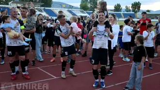 Unirea Alba Iulia s-a impus în ”finala” cu Sănătatea Cluj și merge din nou la barajul pentru Liga 2. Dragoș Militaru: ”Nu am nicio preferință în privința adversarului”