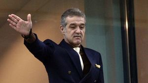 Becali a reușit din nou să se facă de râs în Anglia!** Patronul Stelei a umbrit victoria cu Chelsea, englezii îl pun la zid: "Ce bufonerie!" Ce moment i-a uluit