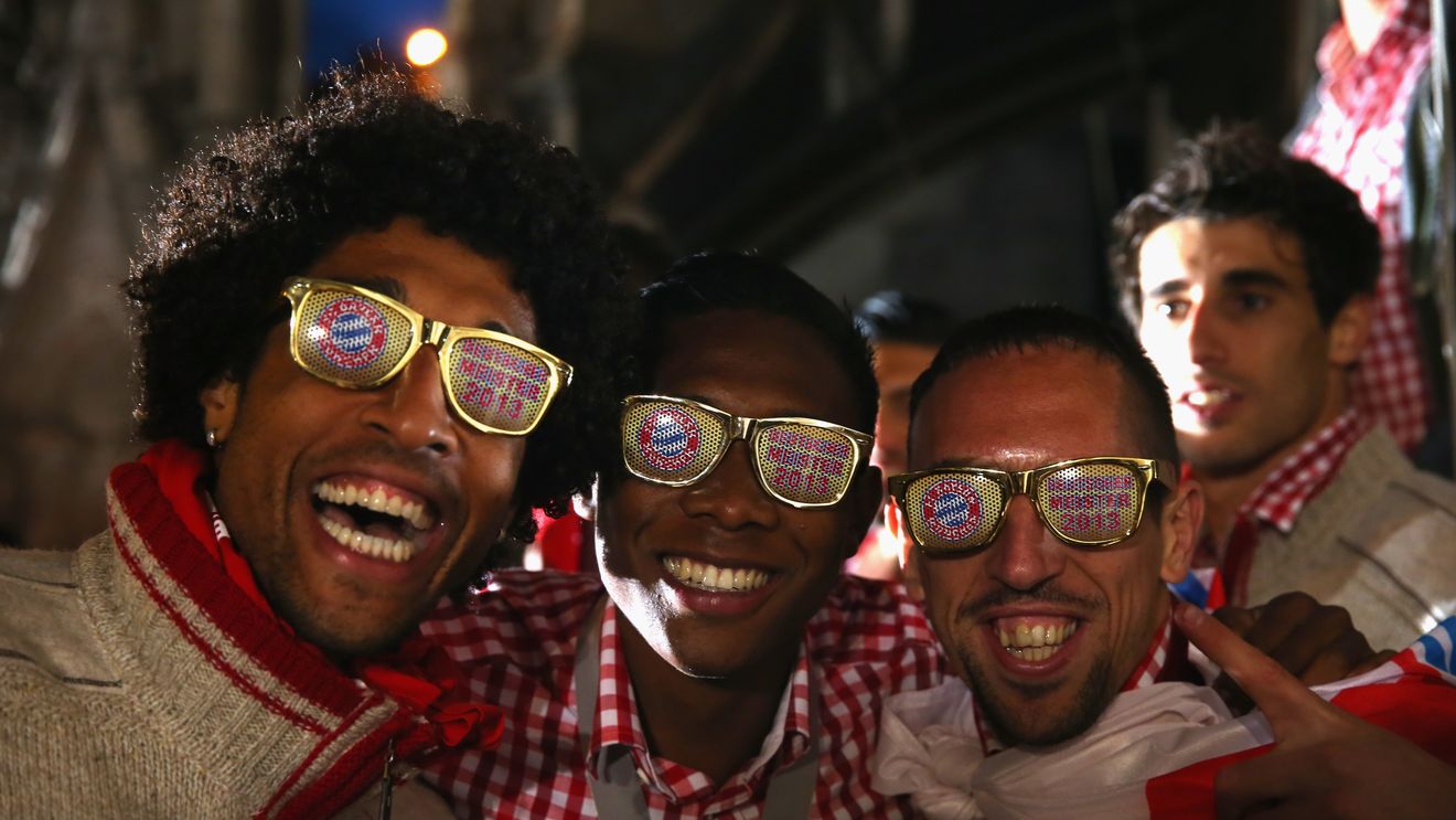 SUPER PARTY în Munchen, pentru Bayern! FOTO Cum au sărbătorit bavarezii titlul 23 din istoria clubului