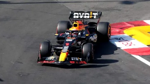 Max Verstappen, pentru prima oară în pole-position la Marele Premiu de Formula 1 de la Monaco! L-a învins dramatic pe Fernando Alonso în ultimele secunde