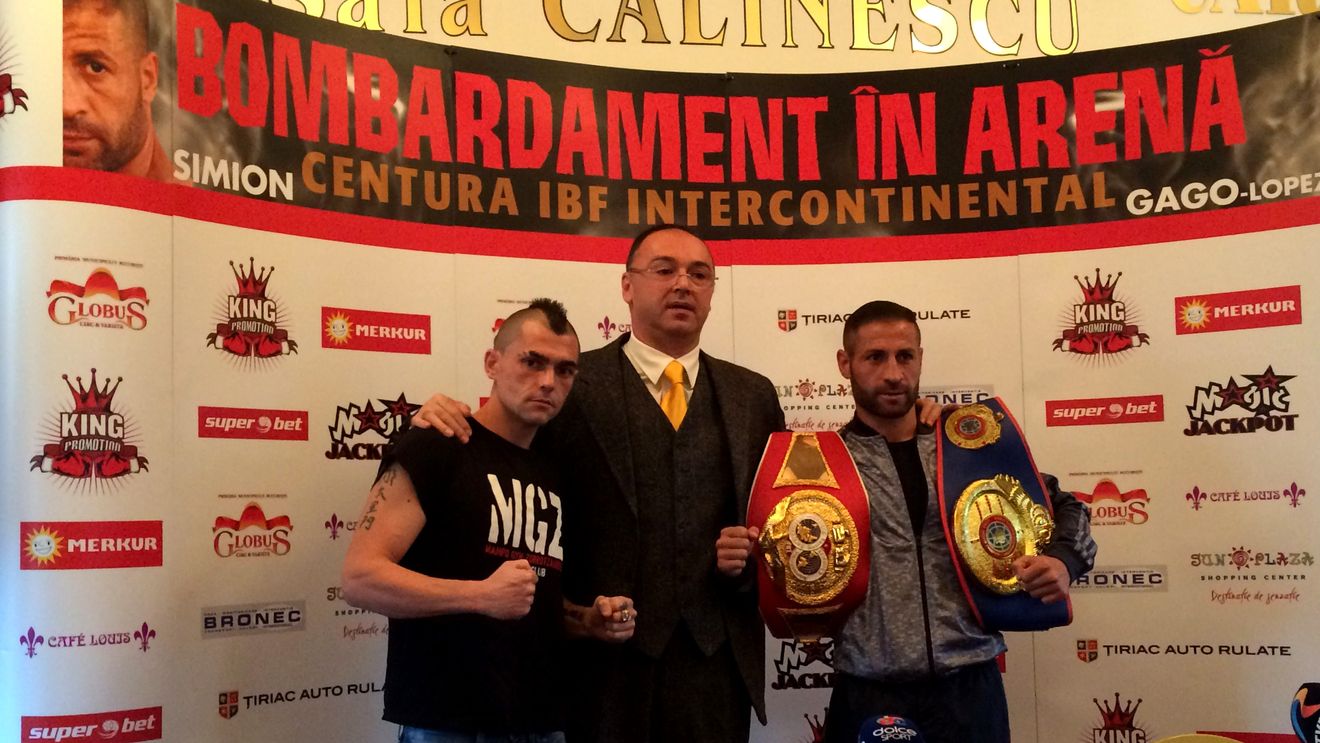 Bombardament la Circ! Vineri, gală de box profesionist: Viorel Simion versus Andoni Gago, meci pentru centura IBF Intercontinental la pană. "Nu rezistă șapte reprize"