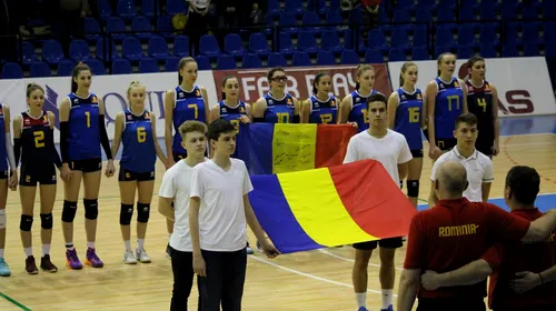 Voleiul feminin românesc are viitor. Naționala de junioare s-a calificat la turneul final al Europeanului Under 17
