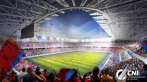 Imagini spectaculoase cu viitorul stadion al Stelei! FOTO & VIDEO | Cum va arăta arena din Ghencea