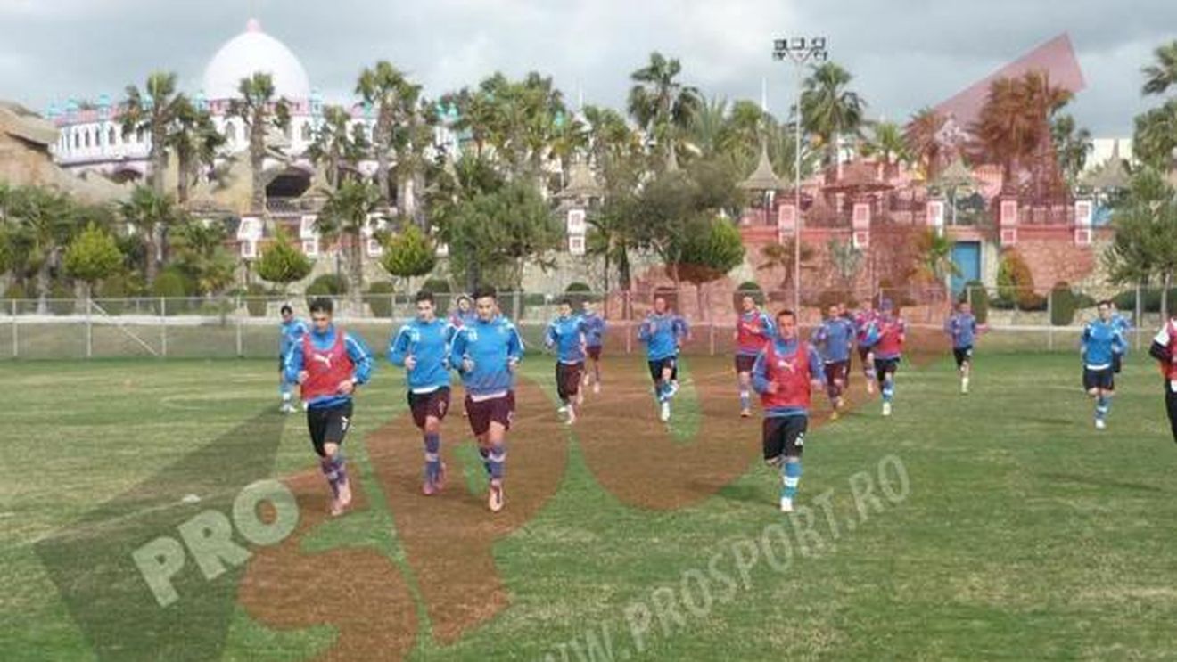 Viitorul Constanța - remiză în primul amical din Turcia** în fața celor de la Rad Belgrad