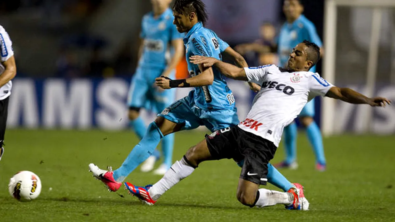 Golul lui Neymar nu a fost de ajuns pentru Santos!** Corinthians s-a calificat în finala Copei Libertadores