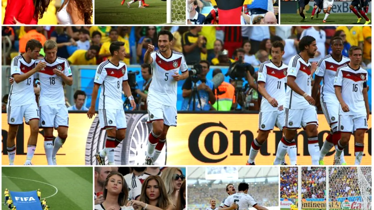 Germania, prima echipă din istorie care ajunge în semifinalele CM de patru ori consecutiv. FOTO | Imagini de colecție de la Germania - Franța